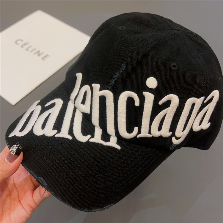 Balenci Denim Design Hat
