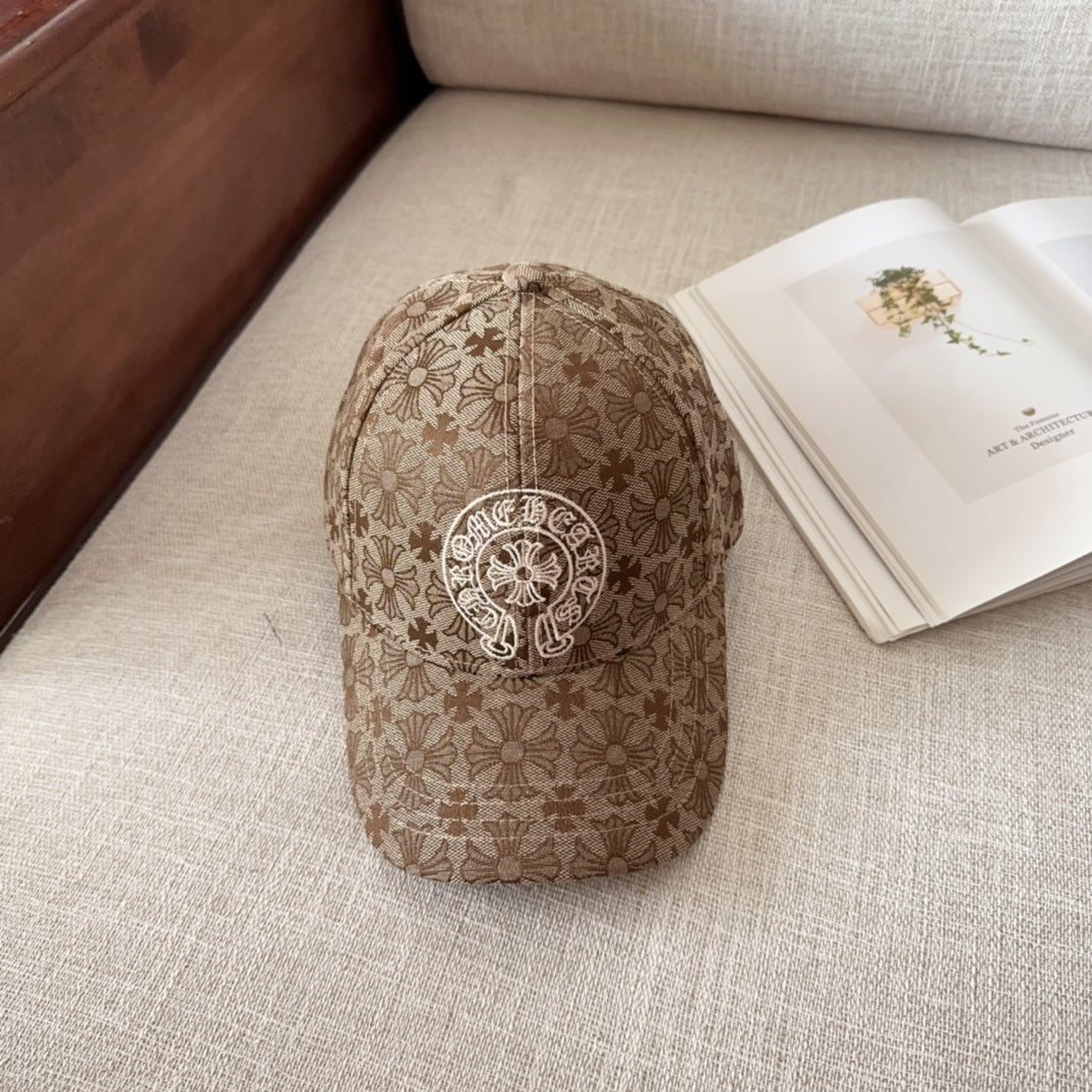 Chrome H Design Hats