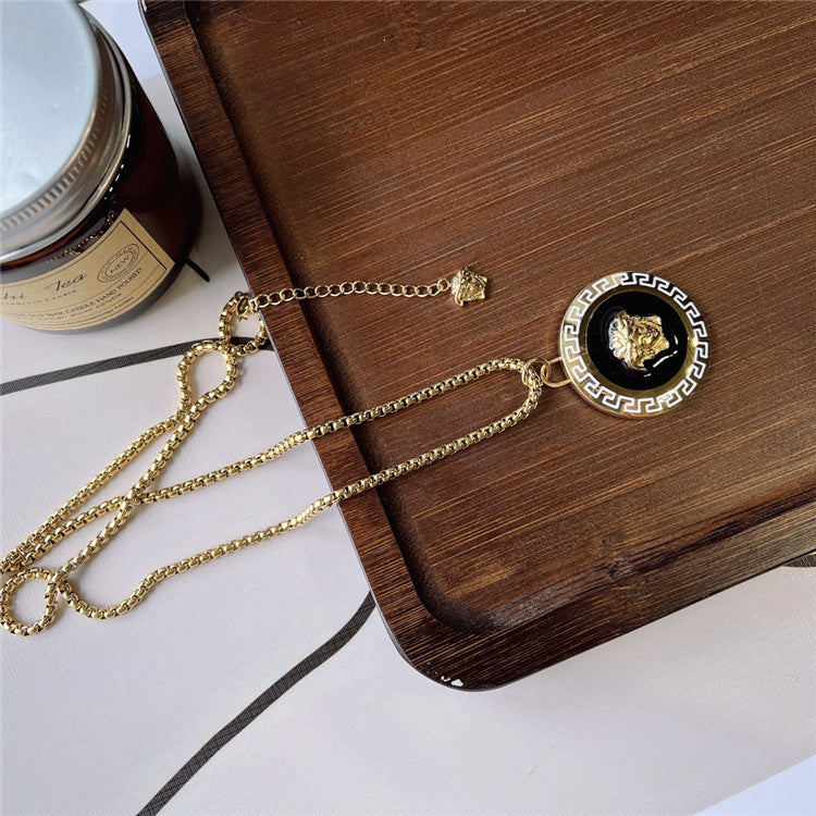 V Gold Design Necklace