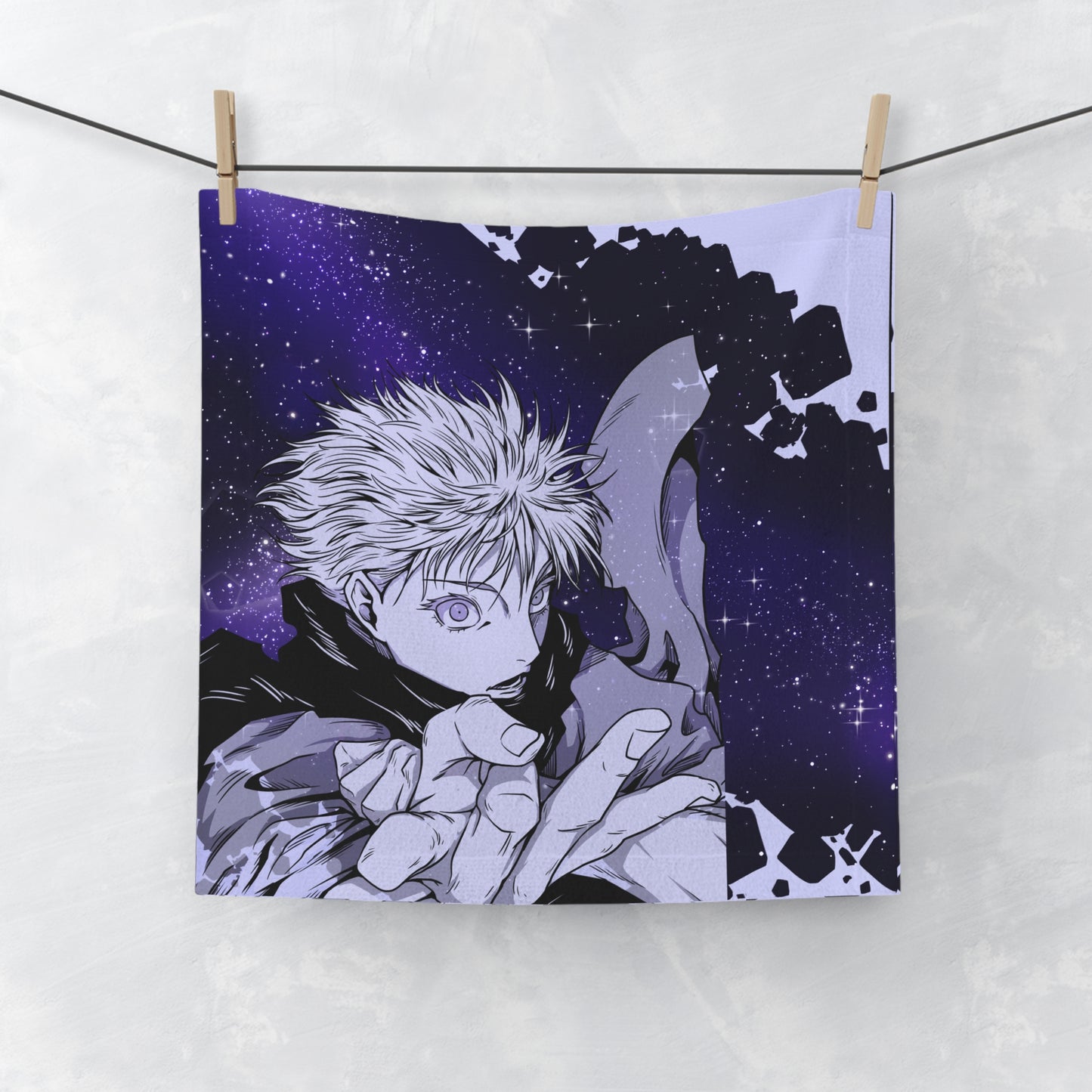 Black Curse Face Towel