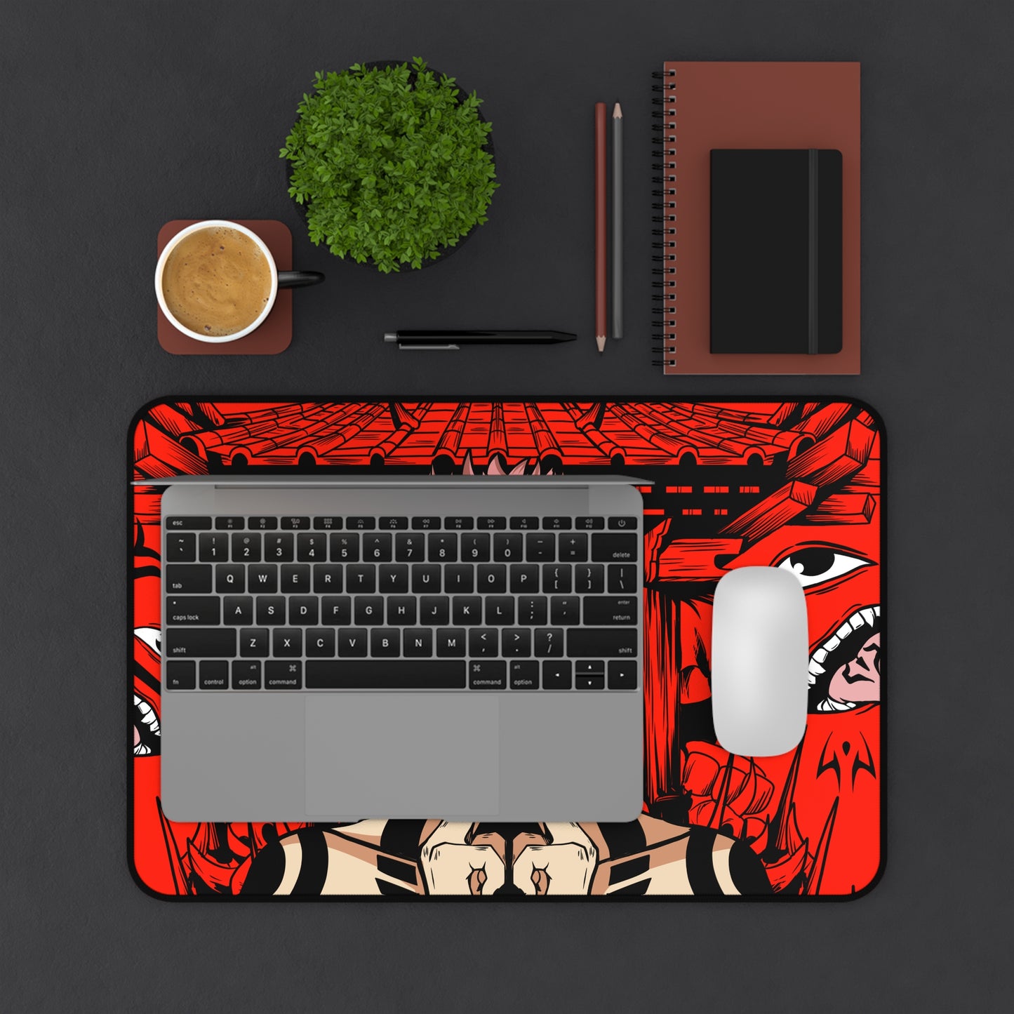 King of Curses Desk Mat