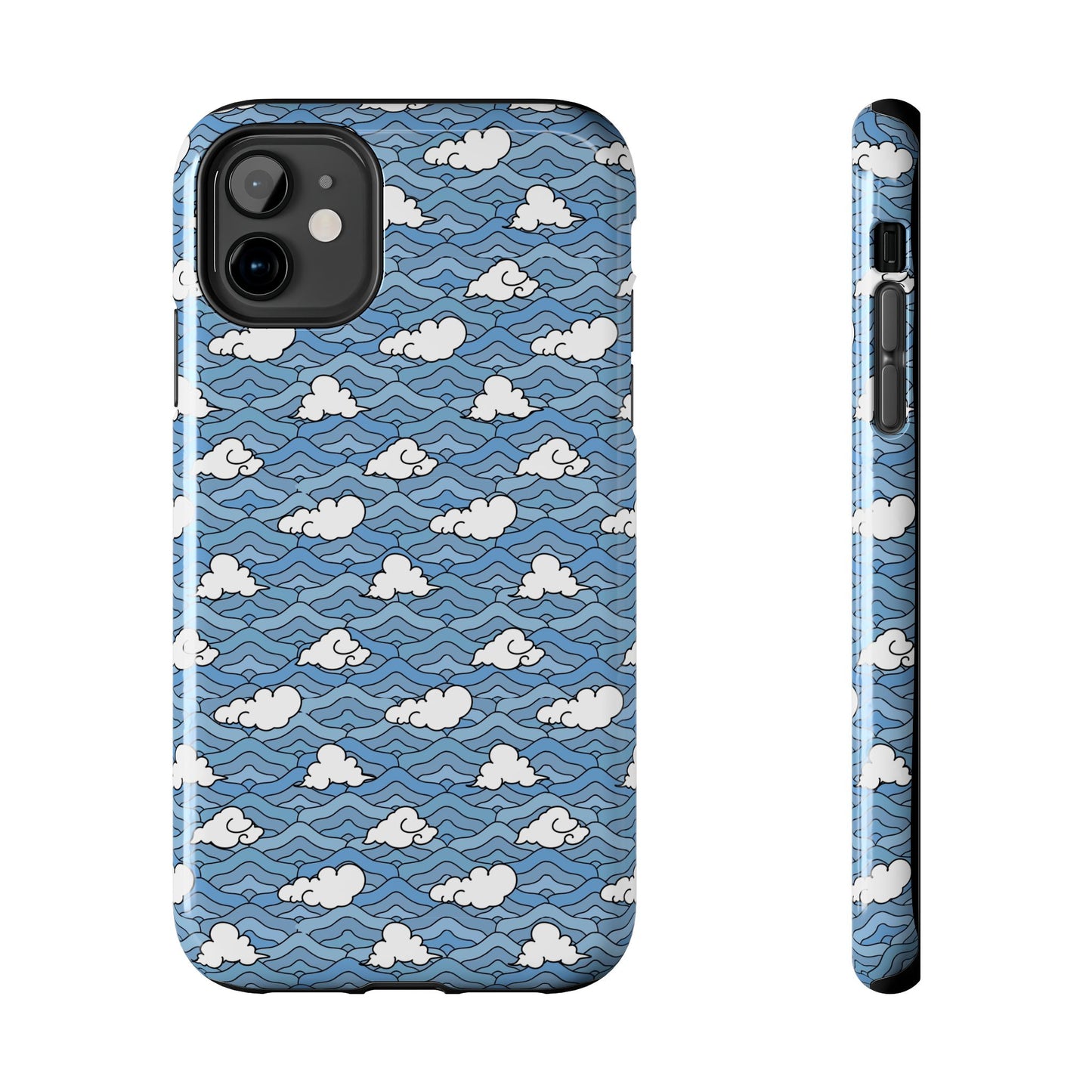 Blue Sakonj Tough Phone Case