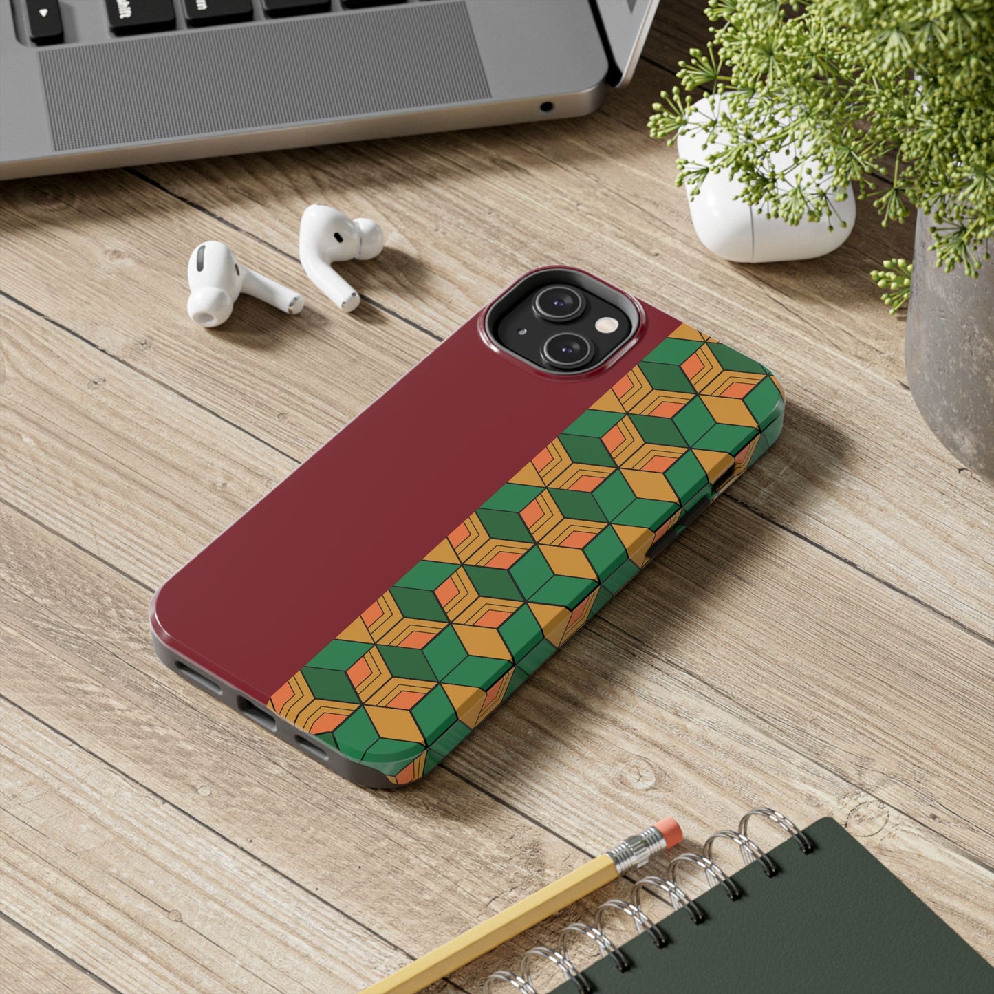 Black Tmk Tough Phone Cases