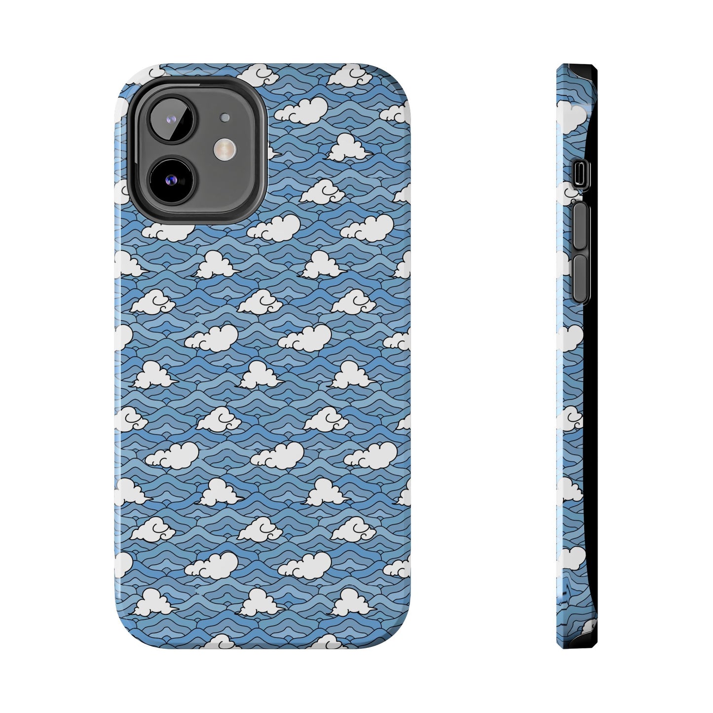 Blue Sakonj Tough Phone Case