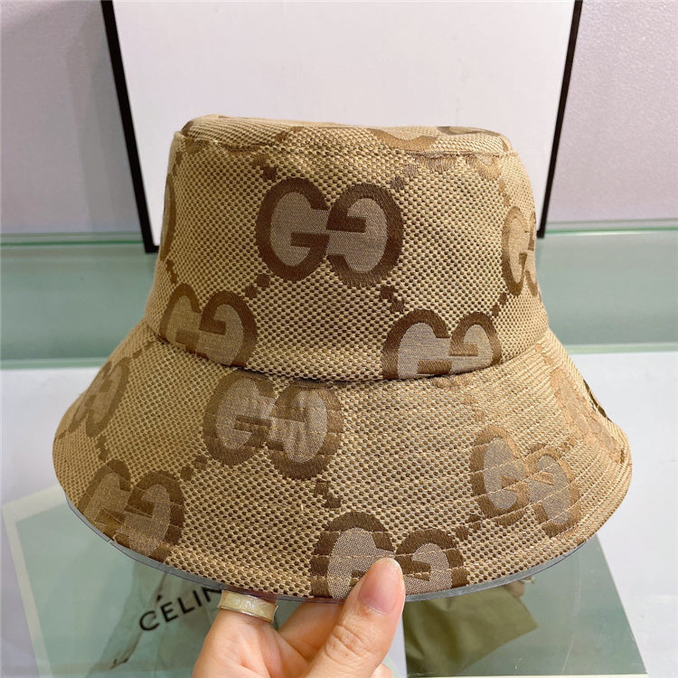 GG Brown Design Bucket Hat