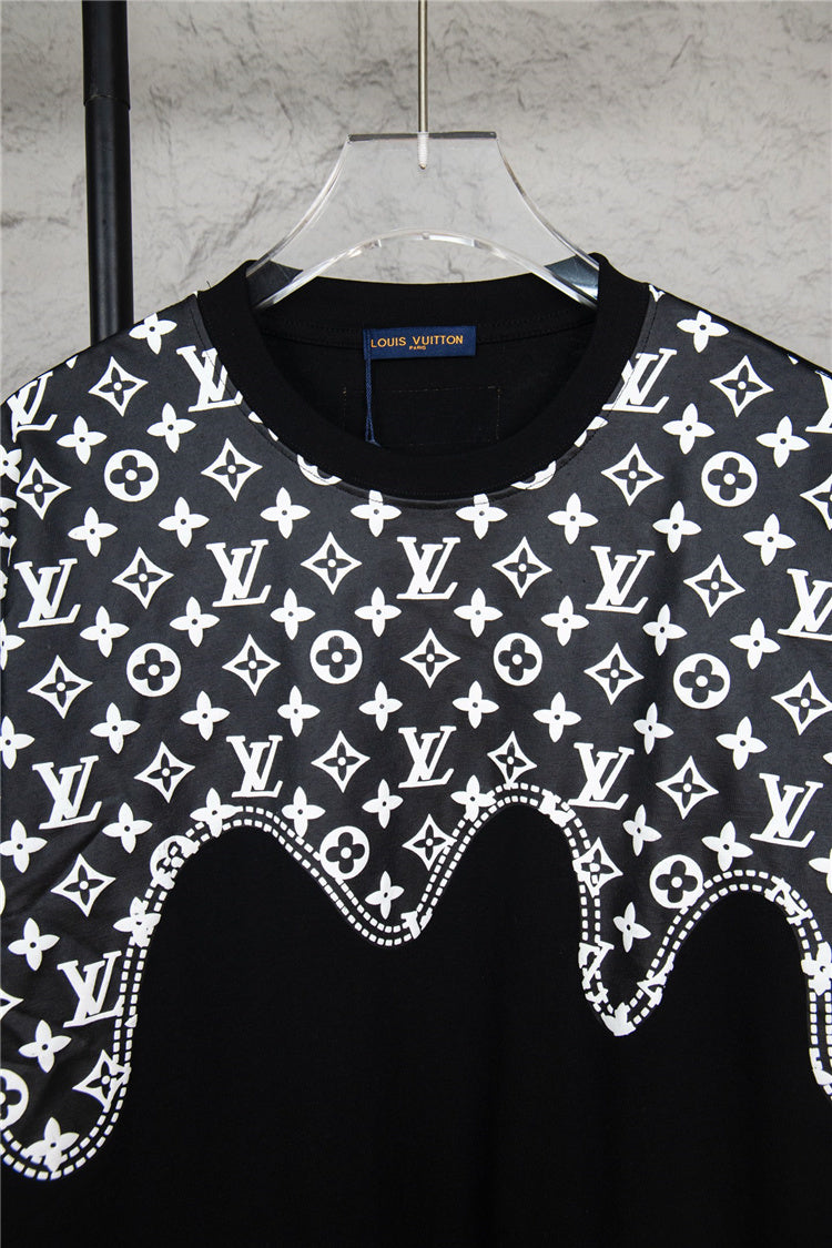 Black LLV with Pattern Design Shirt