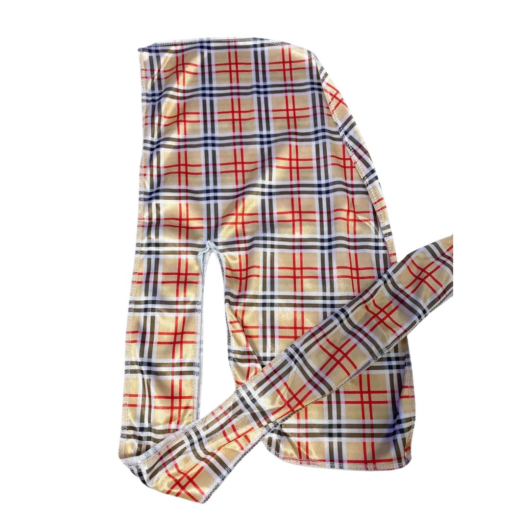 Pre-Order Design SIlky Crown Durag C1