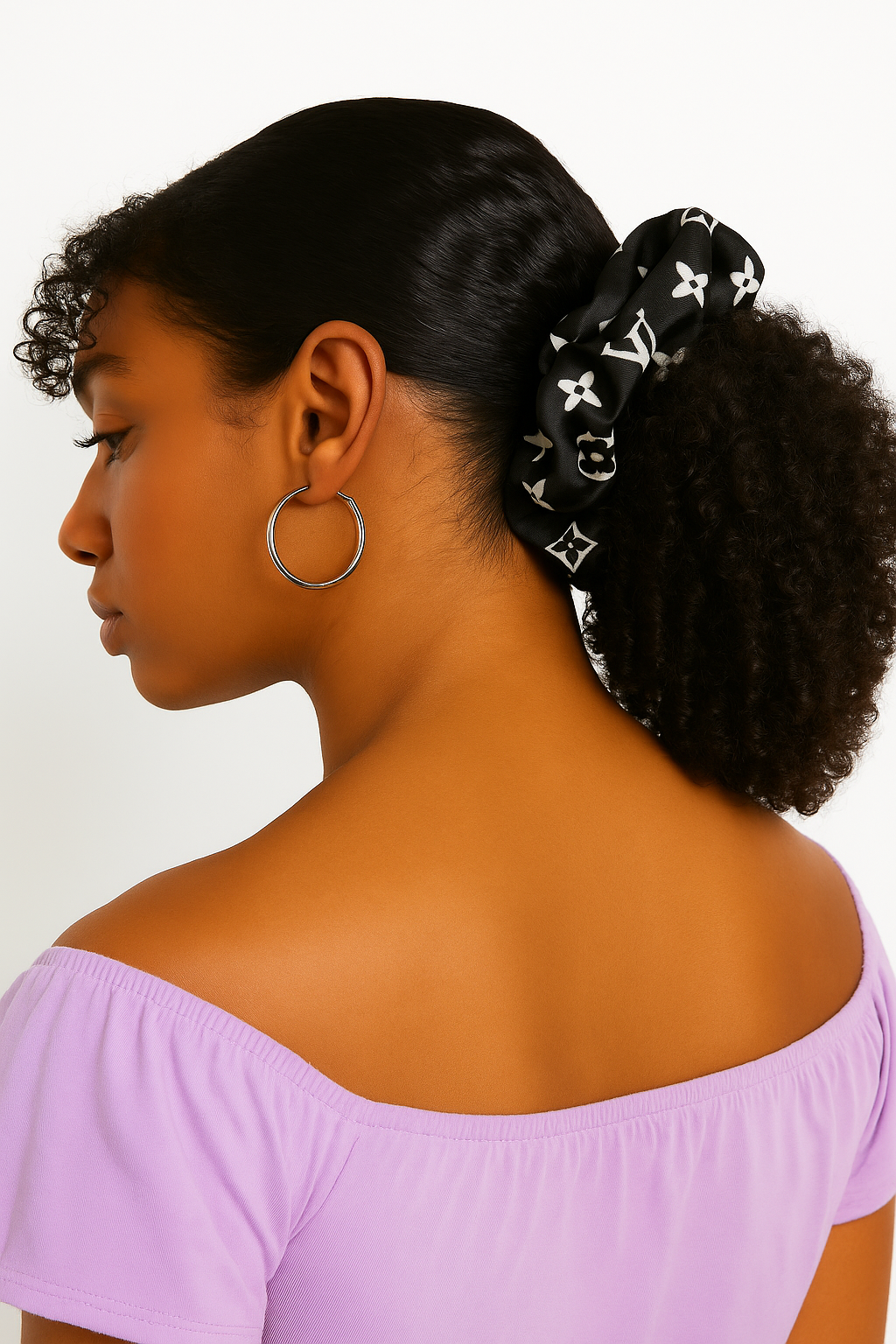 4 pcs Bundle Design Scrunchies