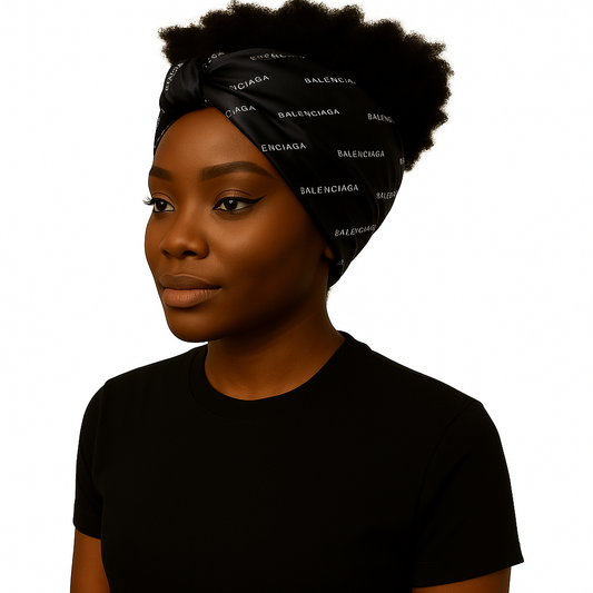 Balenci Design Head Scarf