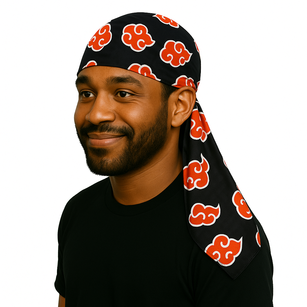 Red Akat - Silky Crown Durag