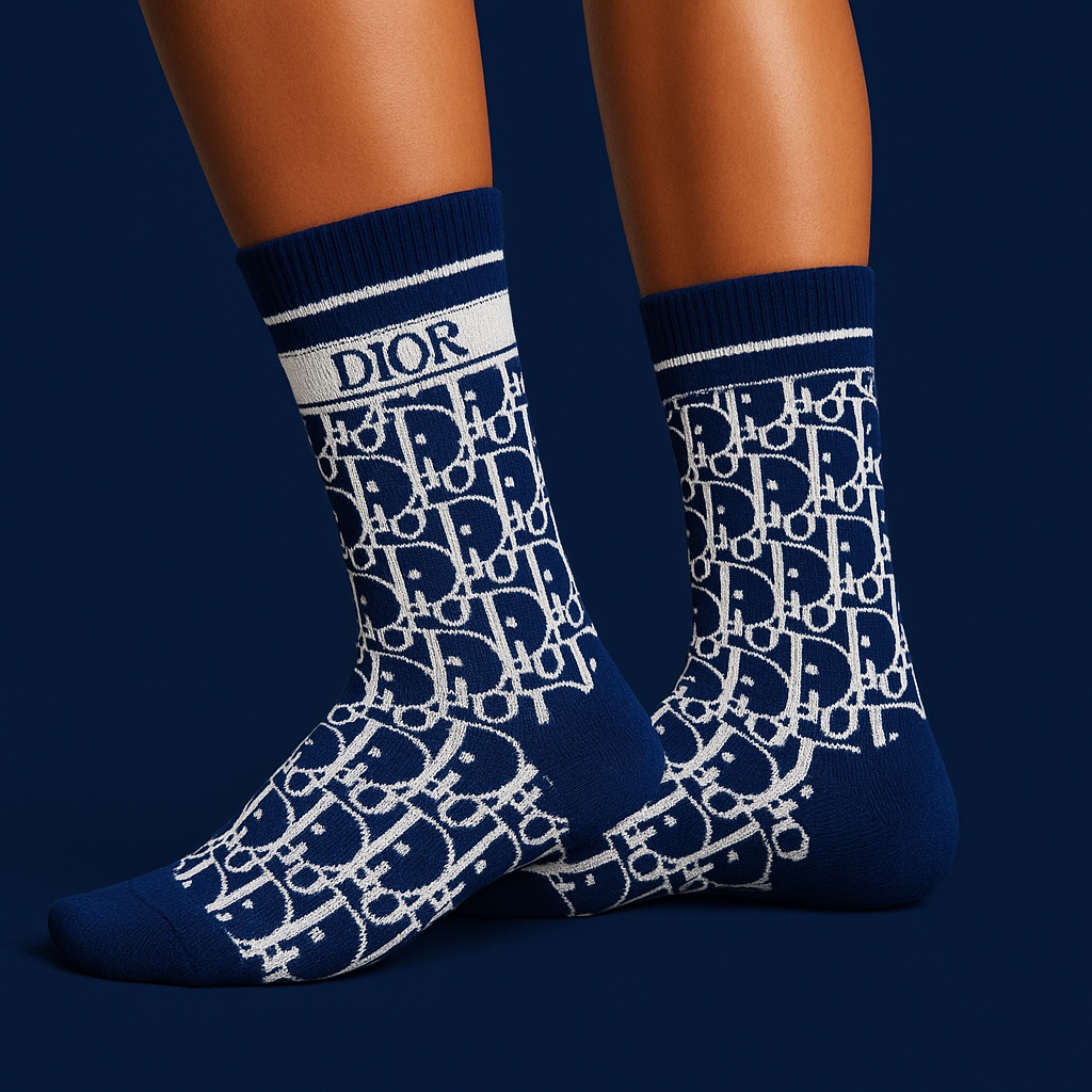 Dio 5 Pairs Set Designer Socks