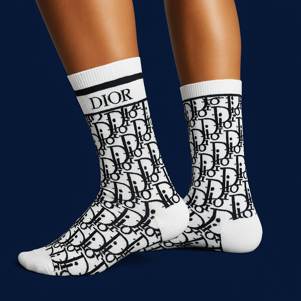 Dio 5 Pairs Set Designer Socks
