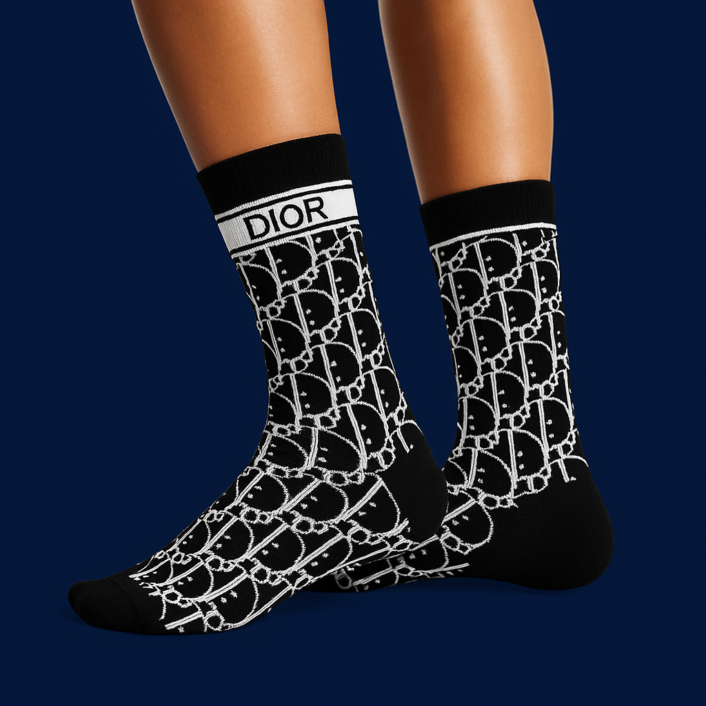 Dio 5 Pairs Set Designer Socks