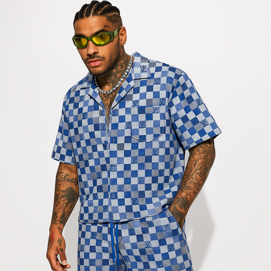 Denim LLV Designer Shirt