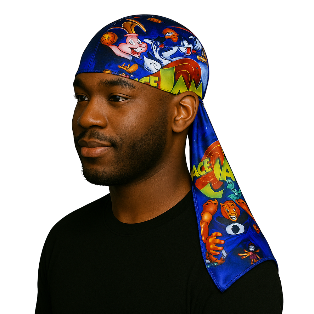 Space Jam - SIlky Crown Durag