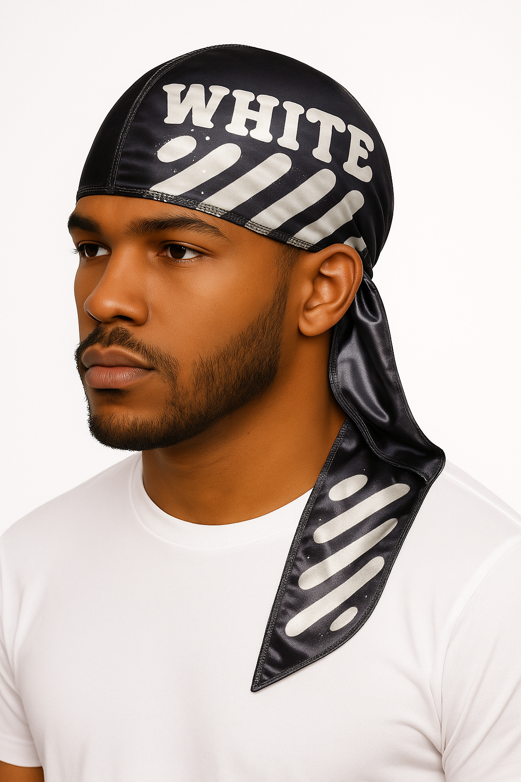 Pre-Order Design SIlky Crown Durag C1