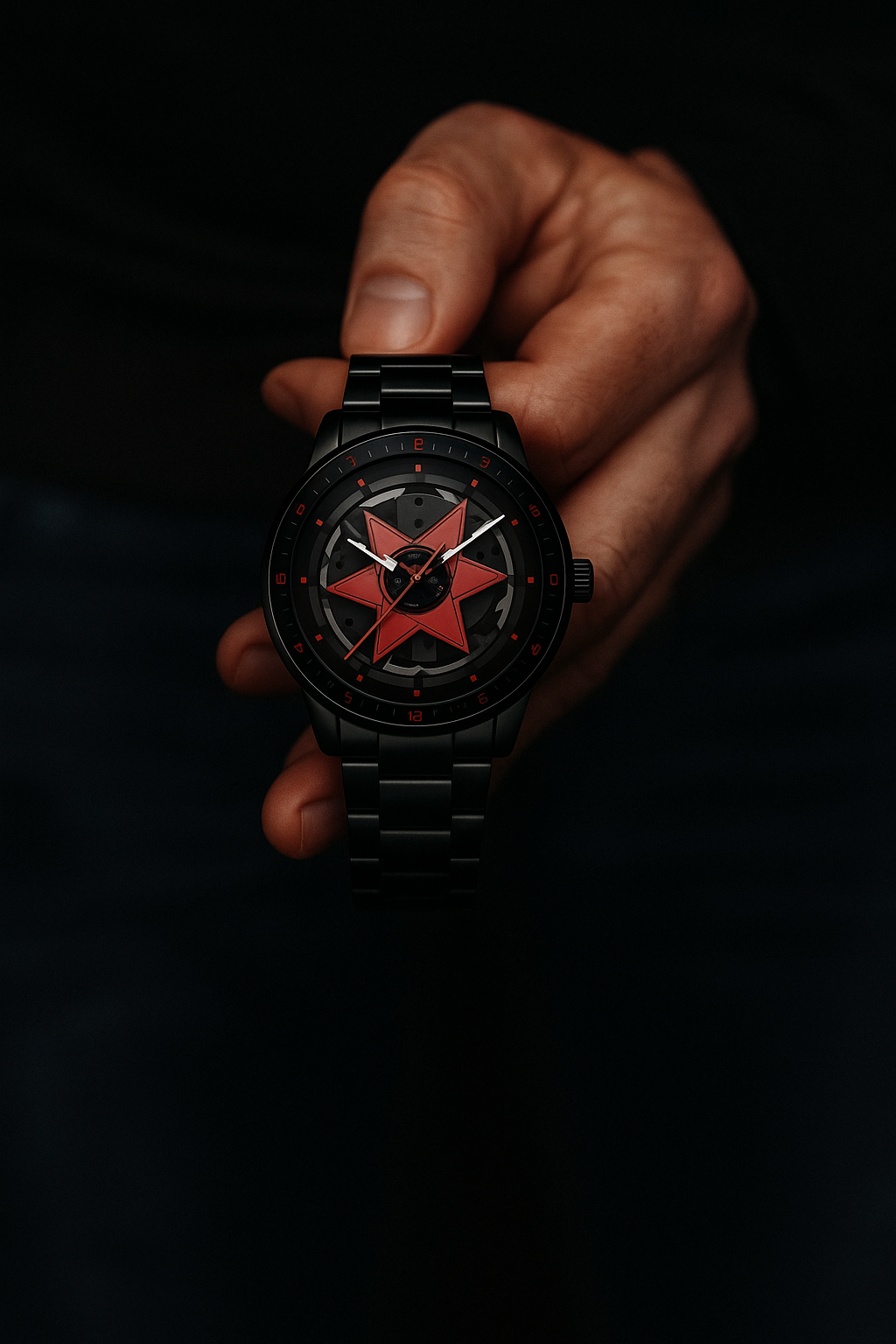 Sharigan 3D Dial Watch