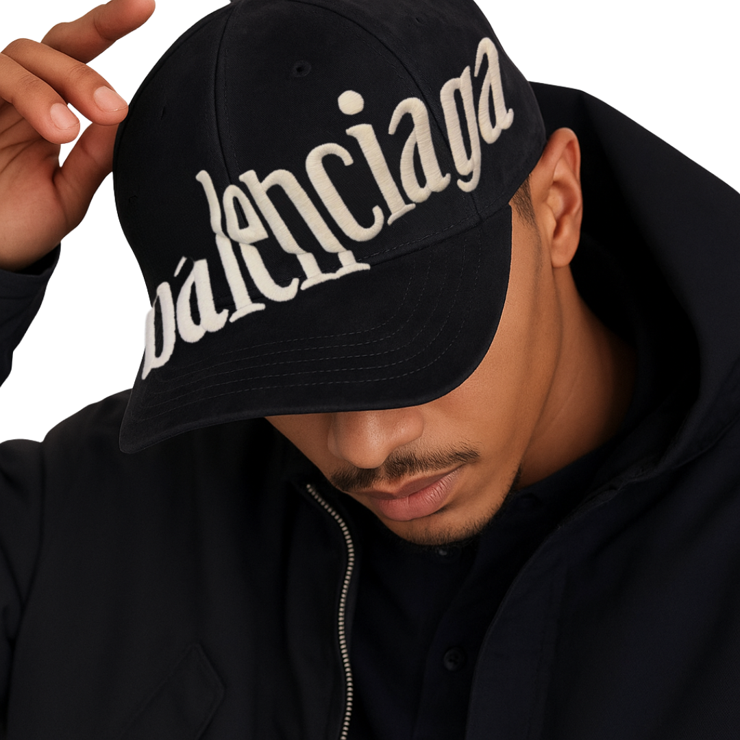 Balenci Denim Design Hat