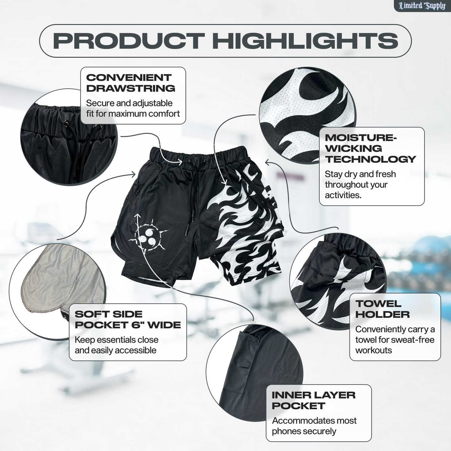 Black & White Cursed Mark Anime Shorts