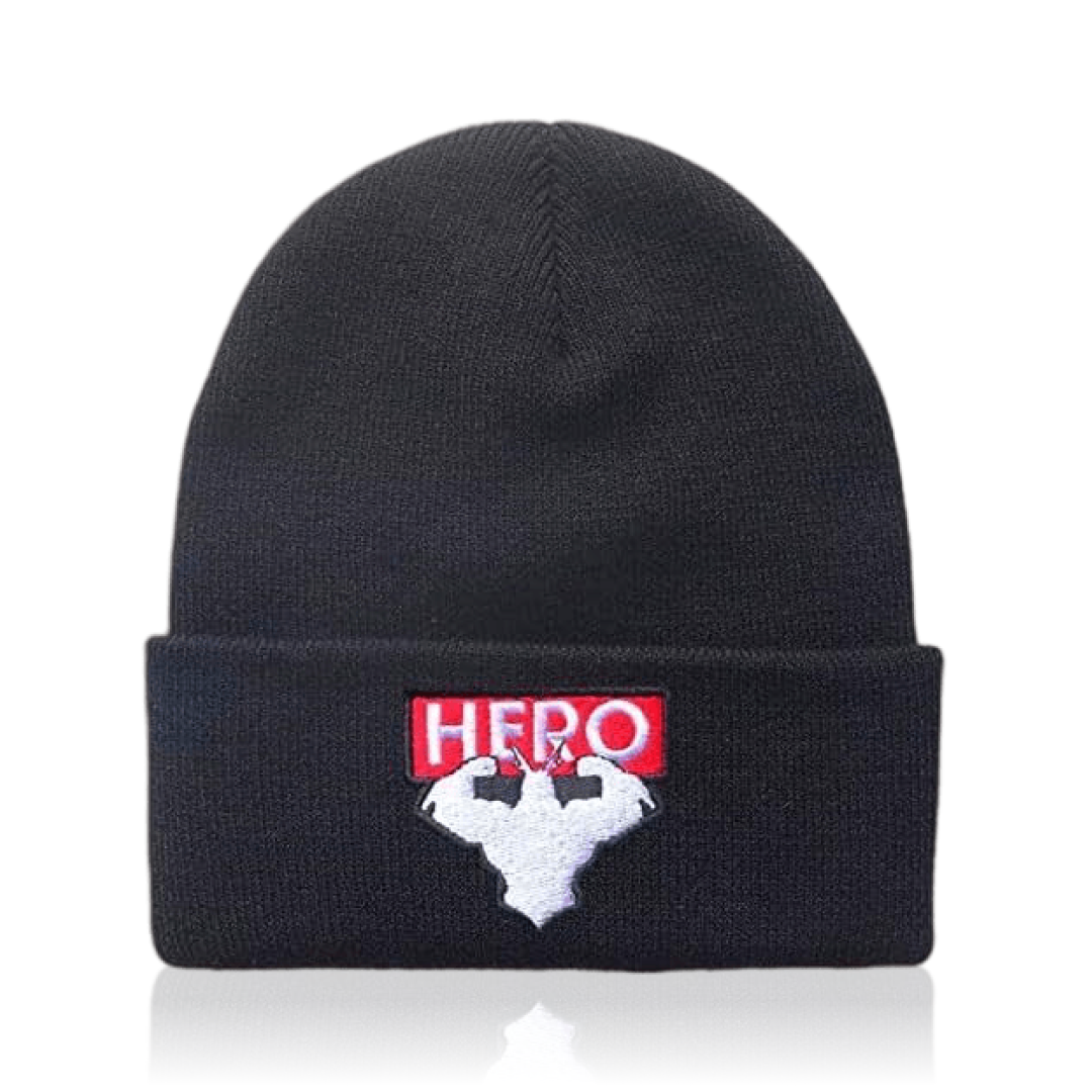Black Hero Beanie