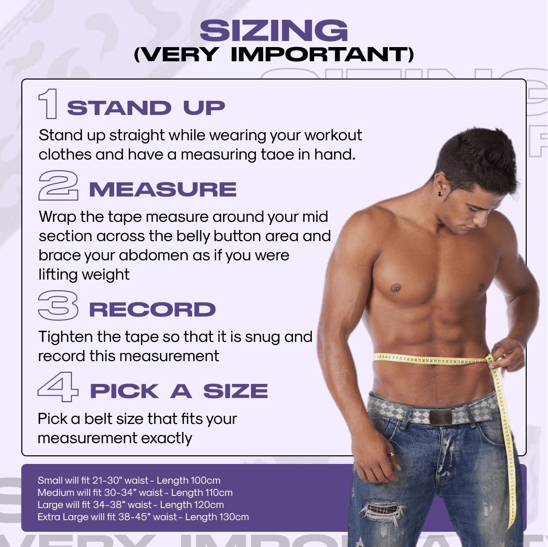 Purple Cursed Mark Anime Lever Belt Crown Limited Supply