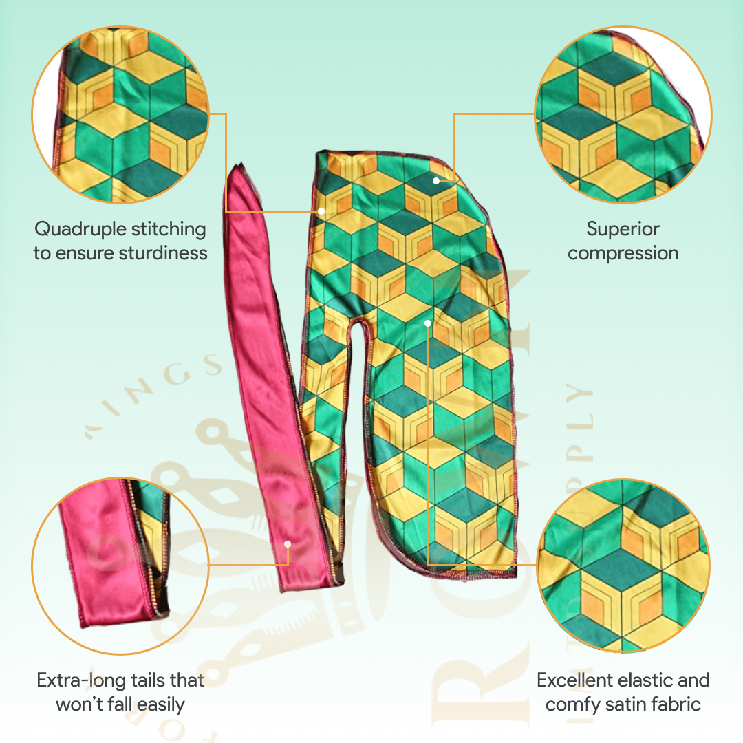 - SIlky Crown Durag Crown Limited Supply