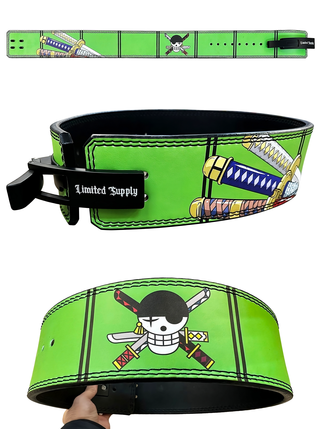 Gym Exercise Anime Lever Belts Crown Limited Supply