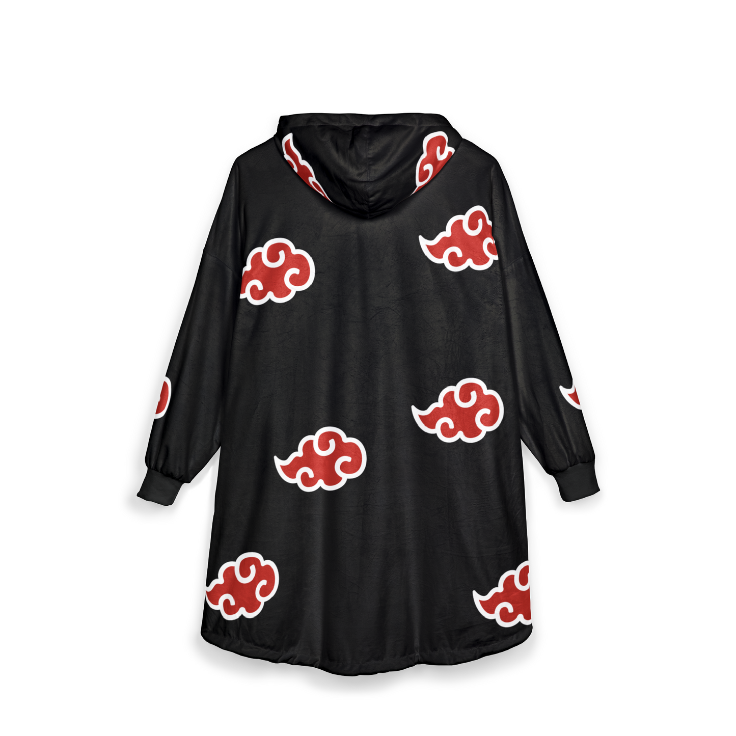Red Cloud Anime Hoodie Blanket