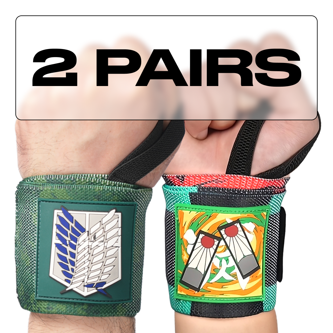 Anime Wrist Wraps Bundle - Duo Crown Limited Supply