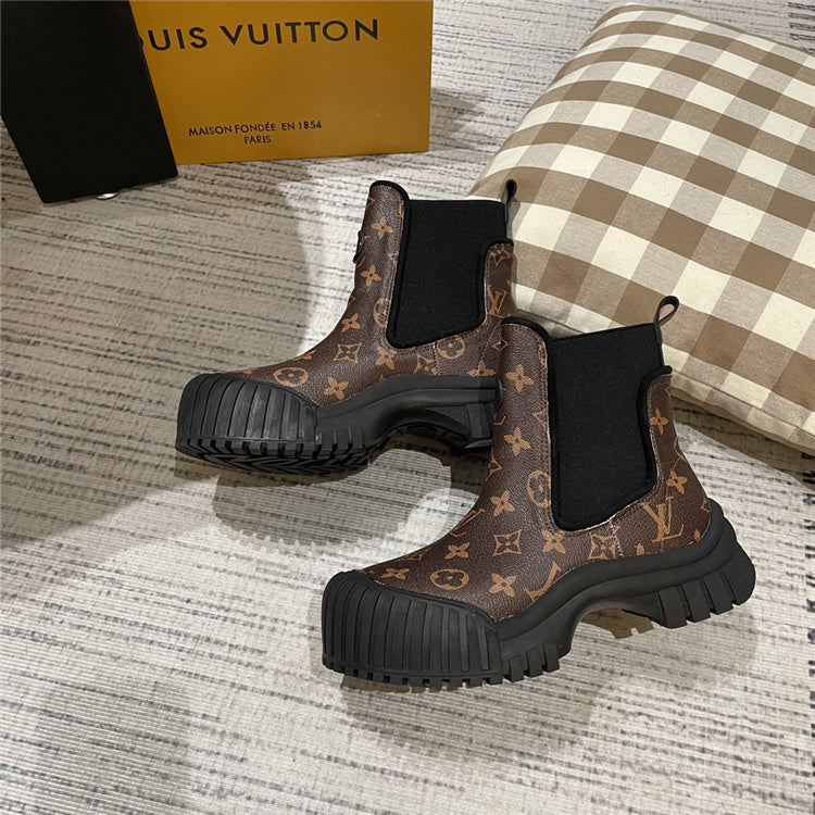 Brown LLV Design Boots