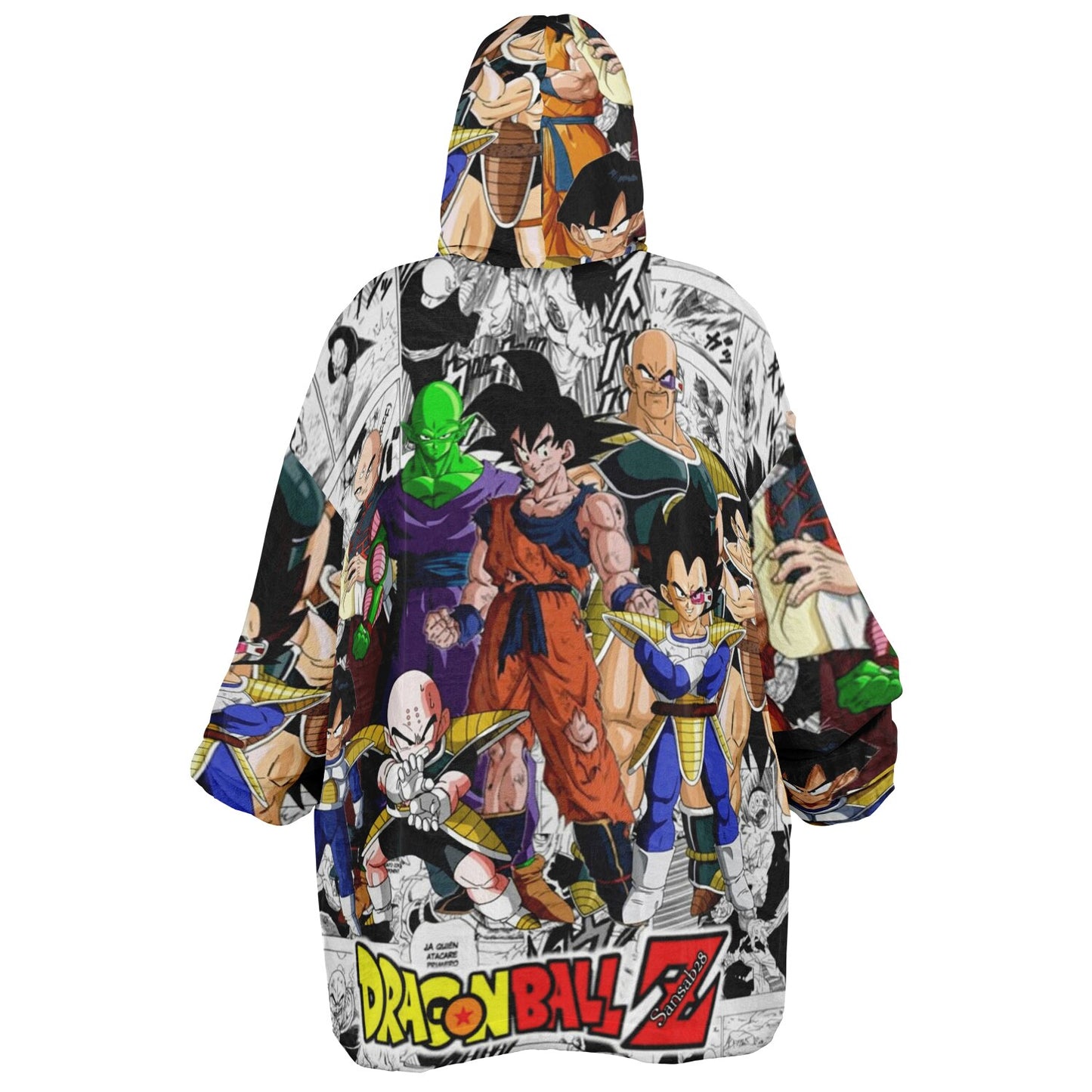 DBZ 1 Oversized Blanket Hoodie with Large Pocket