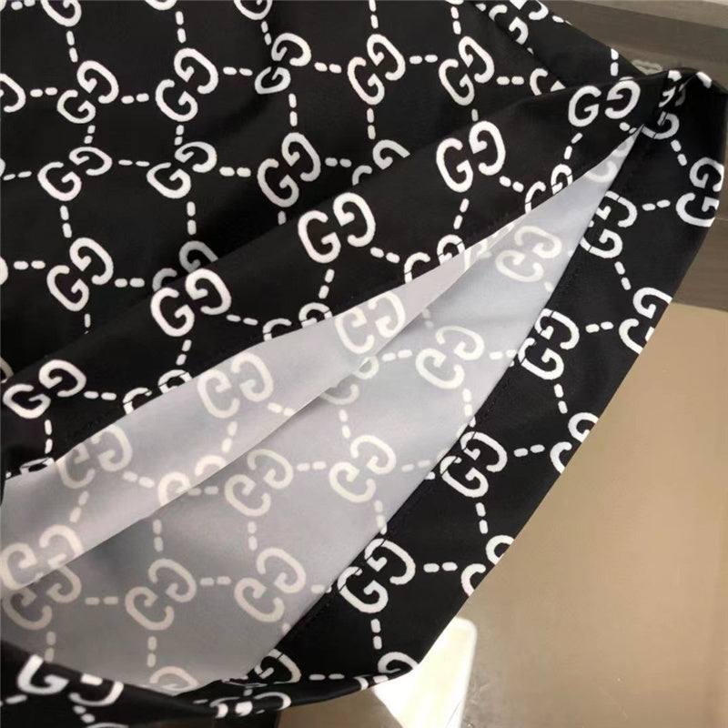 Black GG Design Short