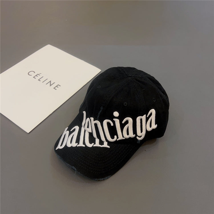 Balenci Denim Design Hat