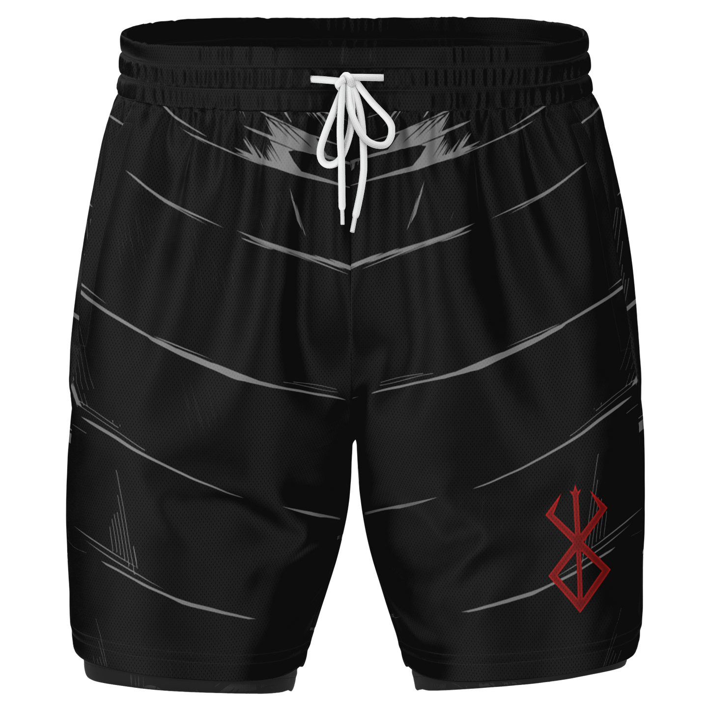 Berserk Armor Men's 2-in-1 Shorts - AOP
