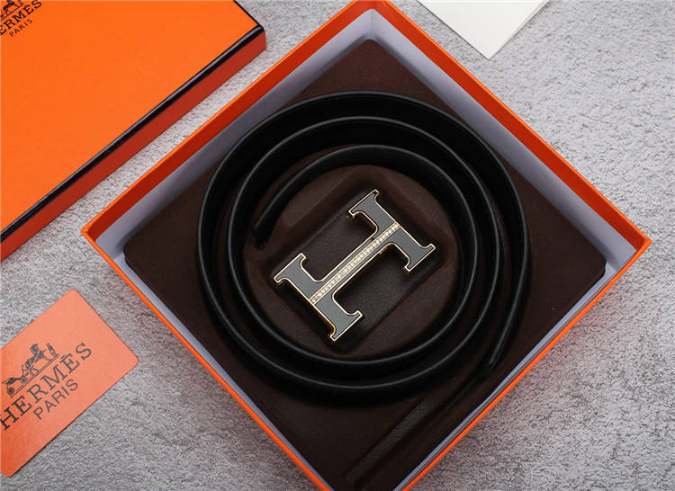 H Buckle Design Belts