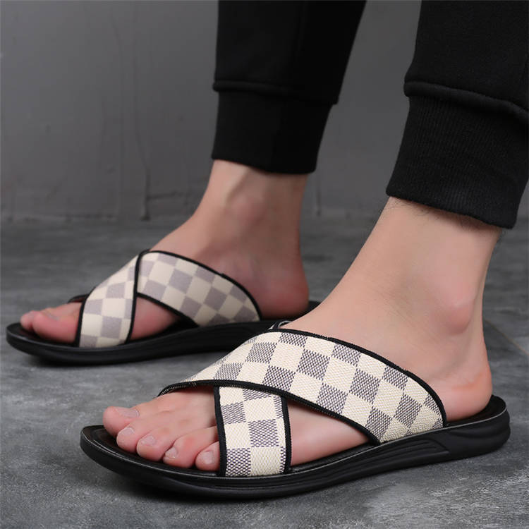LLV Checkered Sandals