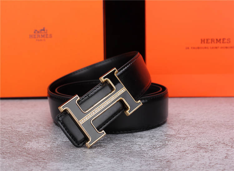 H Buckle Design Belts
