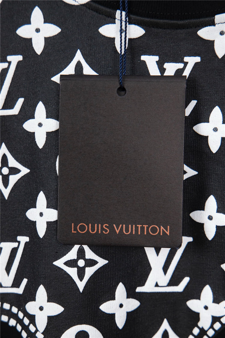 Black LLV with Pattern Design Shirt