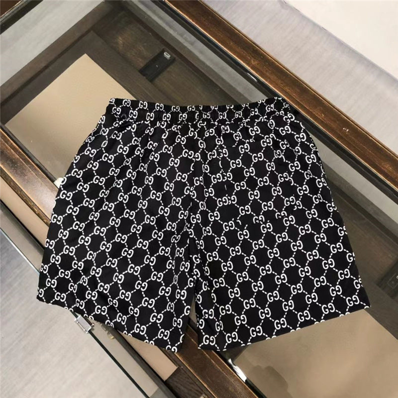Black GG Design Short