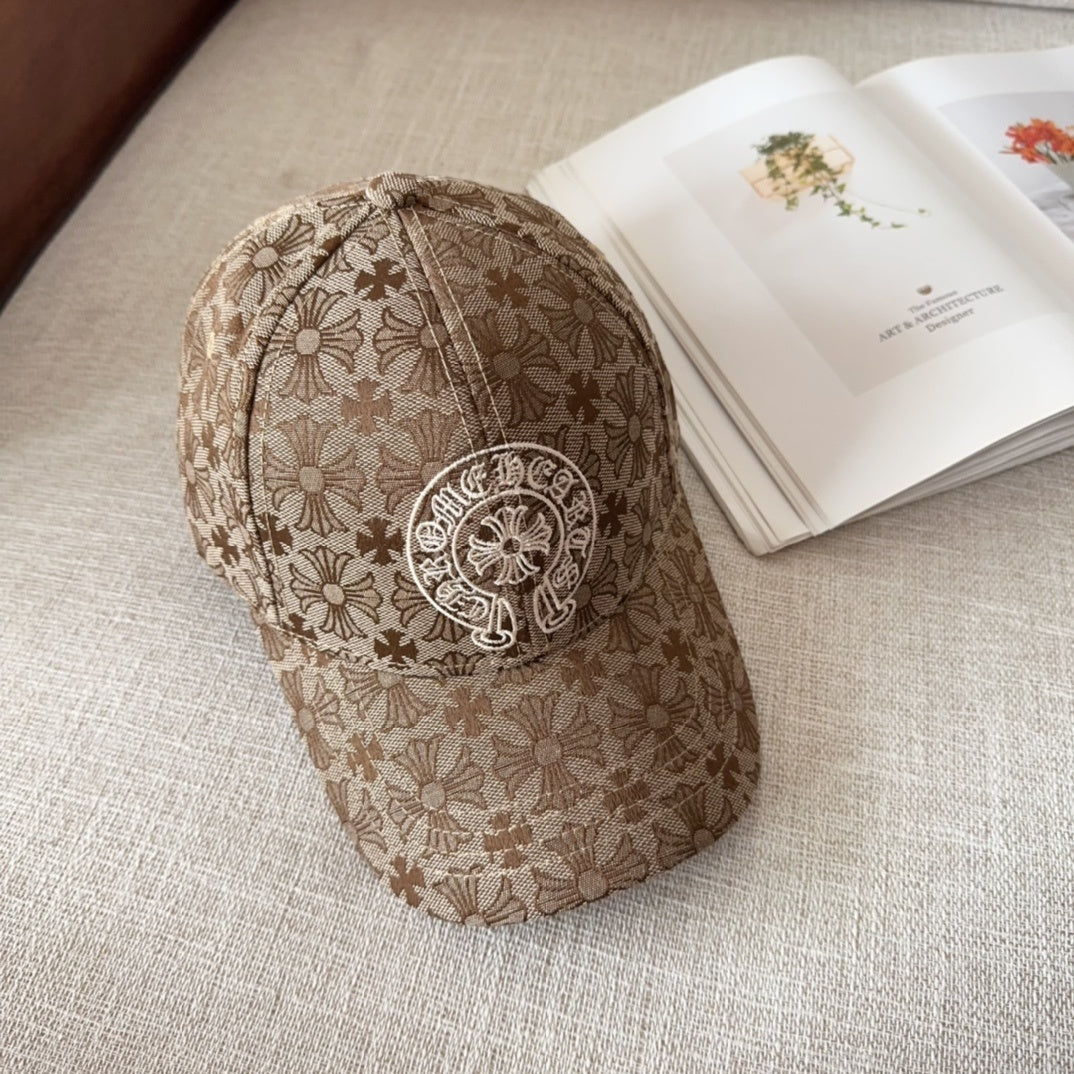 Chrome H Design Hats