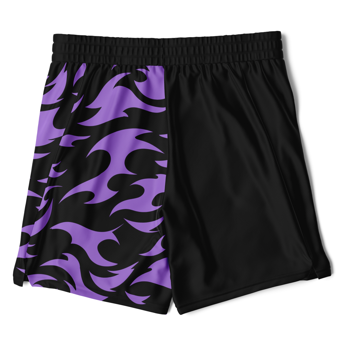 Curse Mark Purple Men's 2-in-1 Shorts - AOP