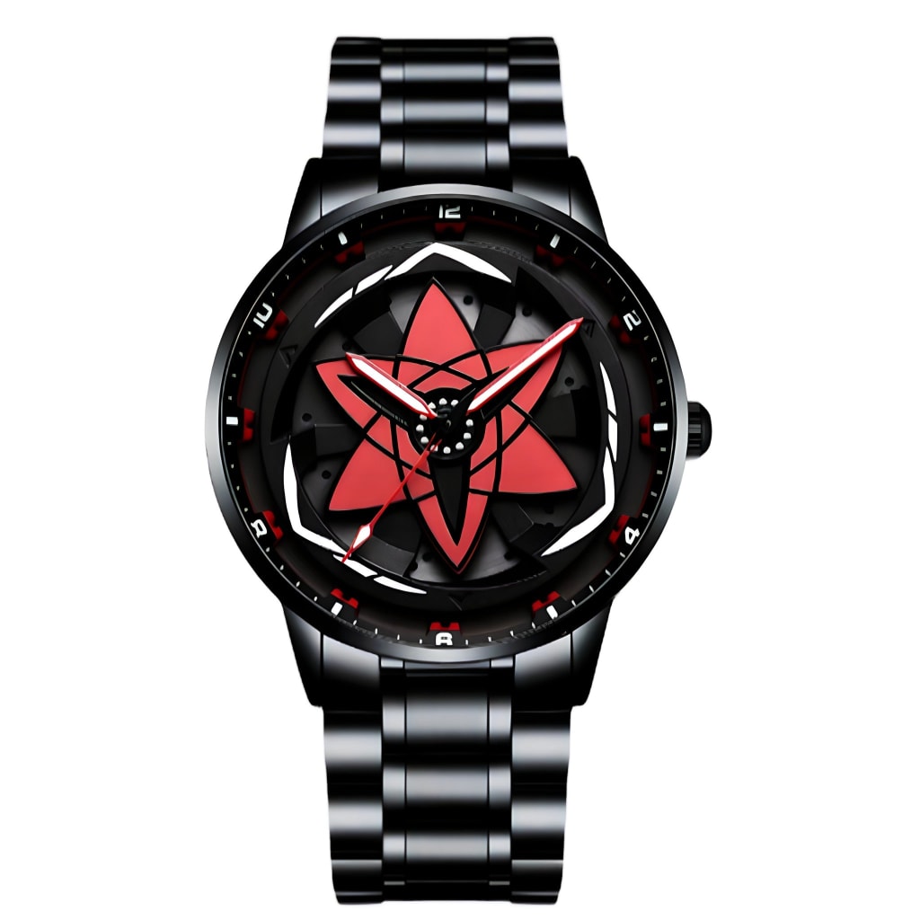 Sharigan 3D Dial Watch