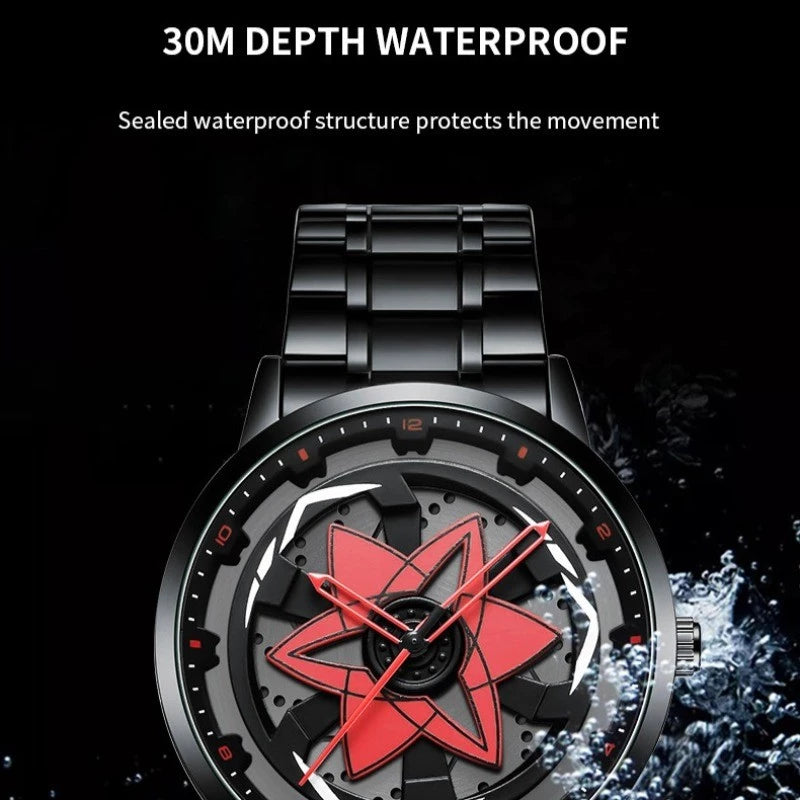 Sharigan 3D Dial Watch